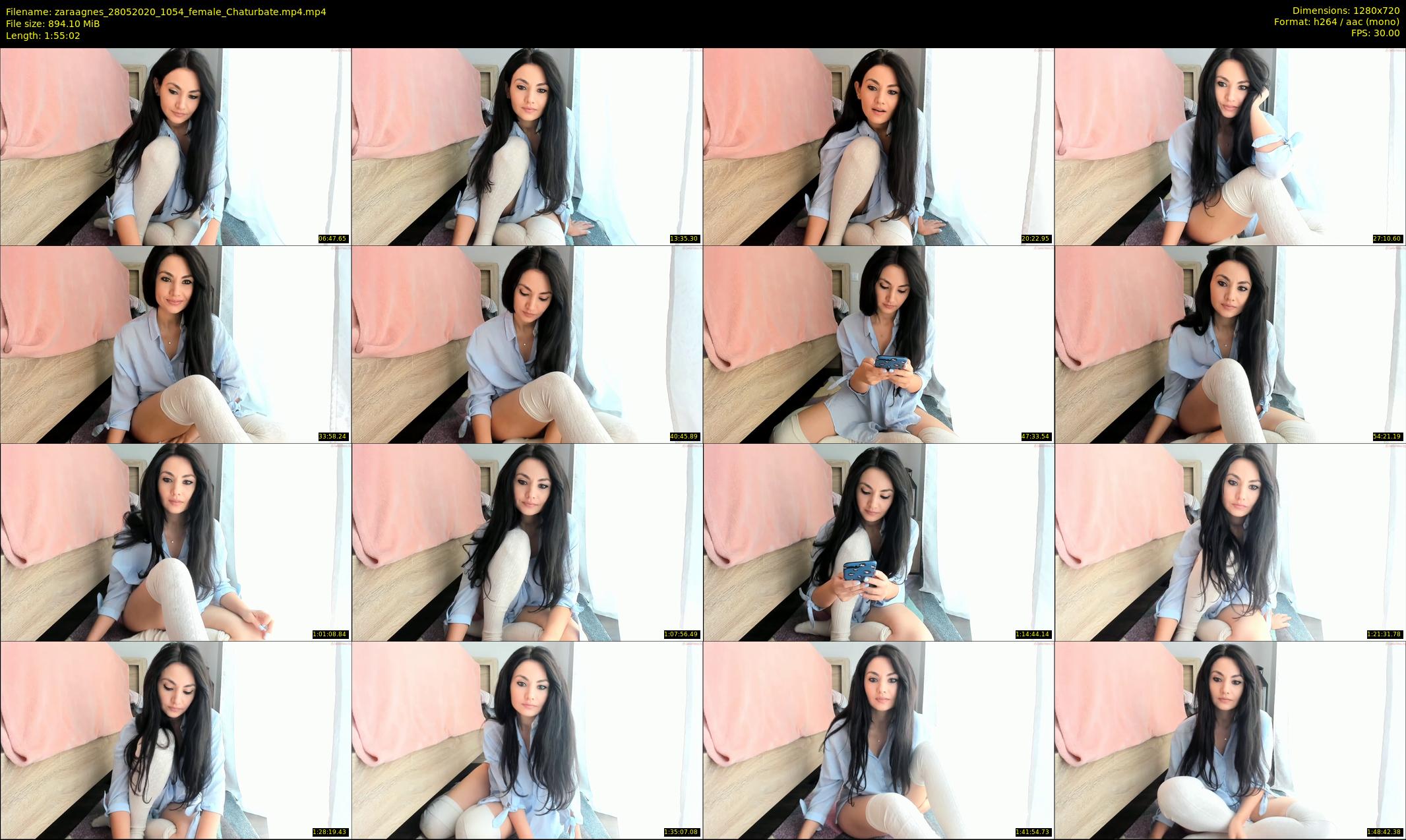 zaraagnes — 116 minute Chaturbate female cam show recording, 720p, May 28, 2020