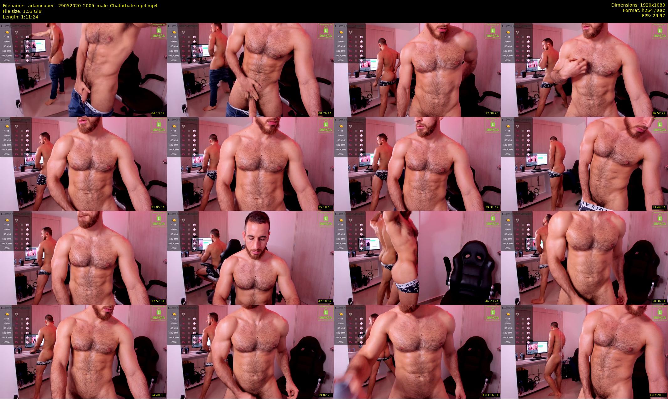 _adamcoper_ — 72 minute Chaturbate male cam show recording, 1080p, May 29, 2020