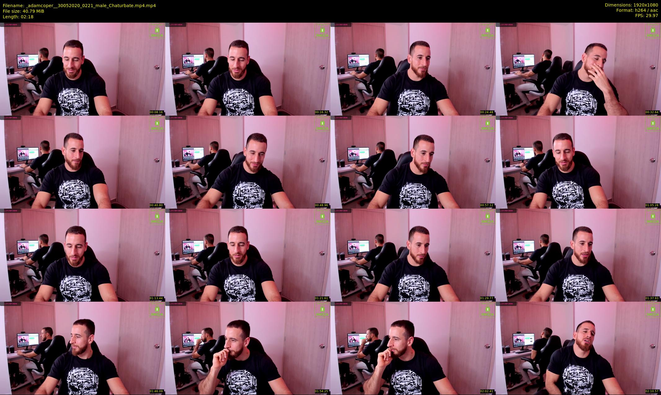 _adamcoper_ — 3 minute Chaturbate male cam show recording, 1080p, May 30, 2020