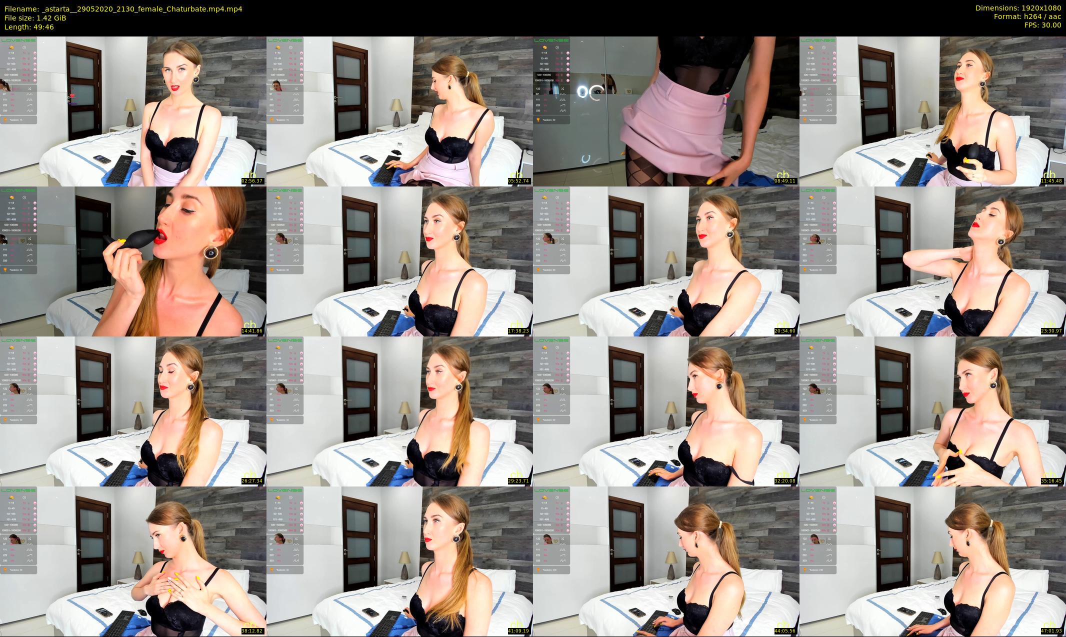 _astarta_ — 50 minute Chaturbate female cam show recording, 1080p, May 29, 2020