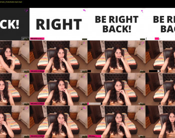 adda_ — 54 minute Chaturbate female cam show recording, 720p, May 29, 2020