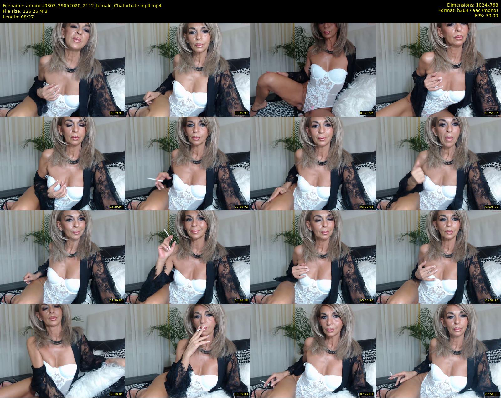 amanda0803 — 9 minute Chaturbate female cam show recording, 720p, May 29, 2020