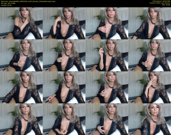 amanda0803 — 4 minute Chaturbate female cam show recording, 720p, May 29, 2020