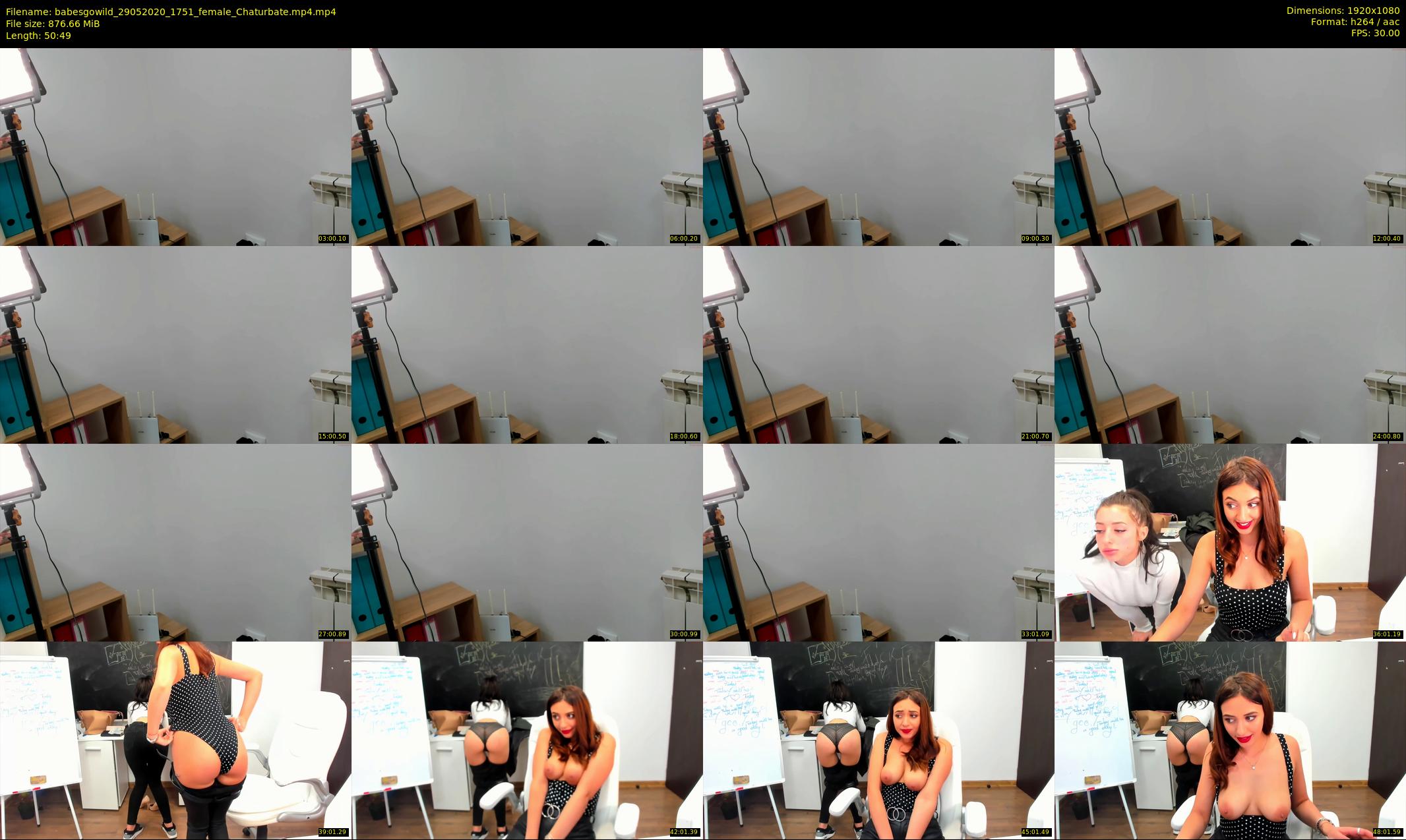 babesgowild — 51 minute Chaturbate couple cam show recording, 1080p, May 29, 2020