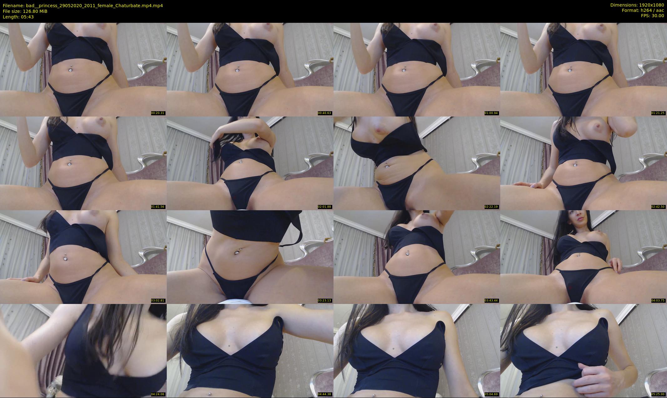 bad__princess — 6 minute Chaturbate female cam show recording, 1080p, May 29, 2020