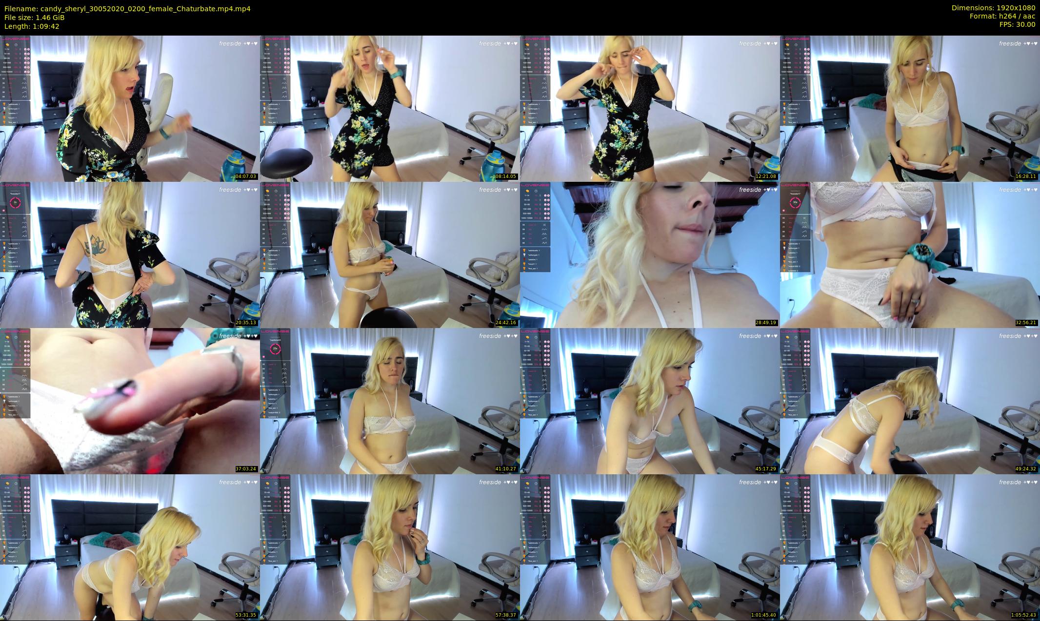 candy_sheryl — 70 minute Chaturbate female cam show recording, 1080p, May 30, 2020