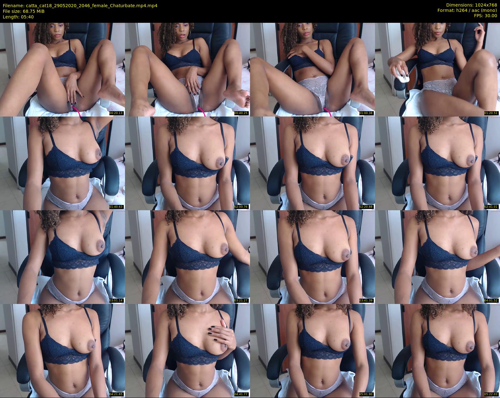 catta_cat18 — 6 minute Chaturbate female cam show recording, 720p, May 29, 2020