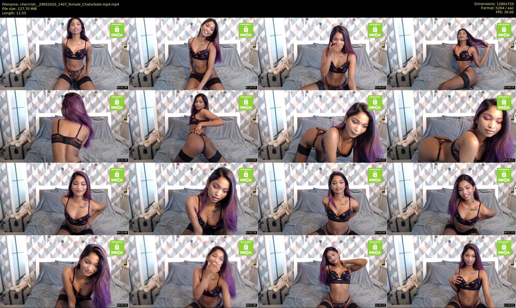 cherrrish_ — 12 minute Chaturbate female cam show recording, 720p, May 29, 2020
