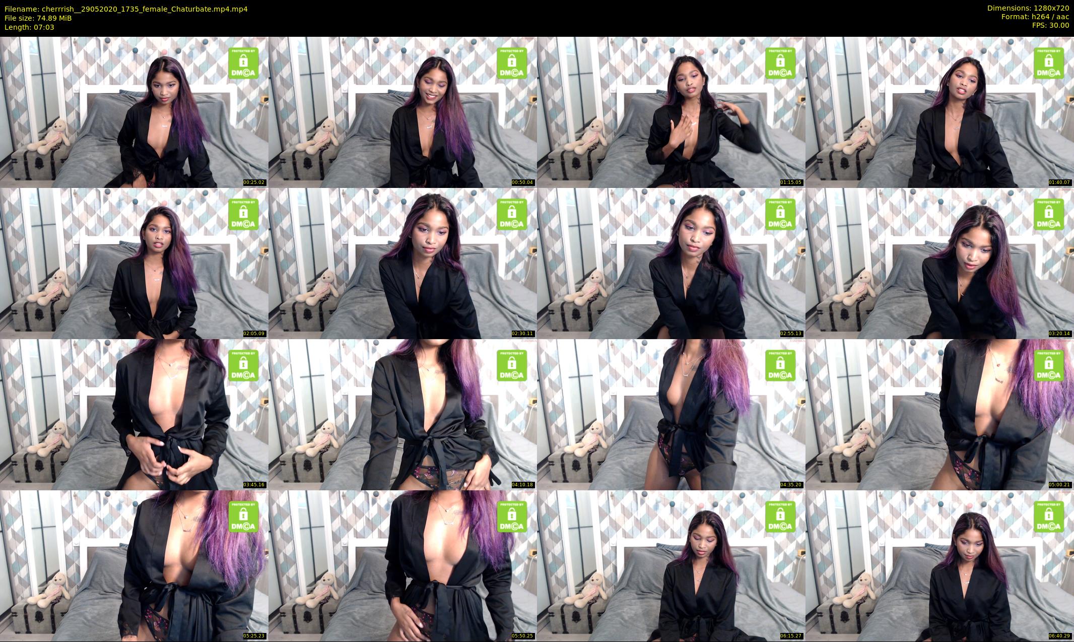 cherrrish_ — 8 minute Chaturbate female cam show recording, 720p, May 29, 2020