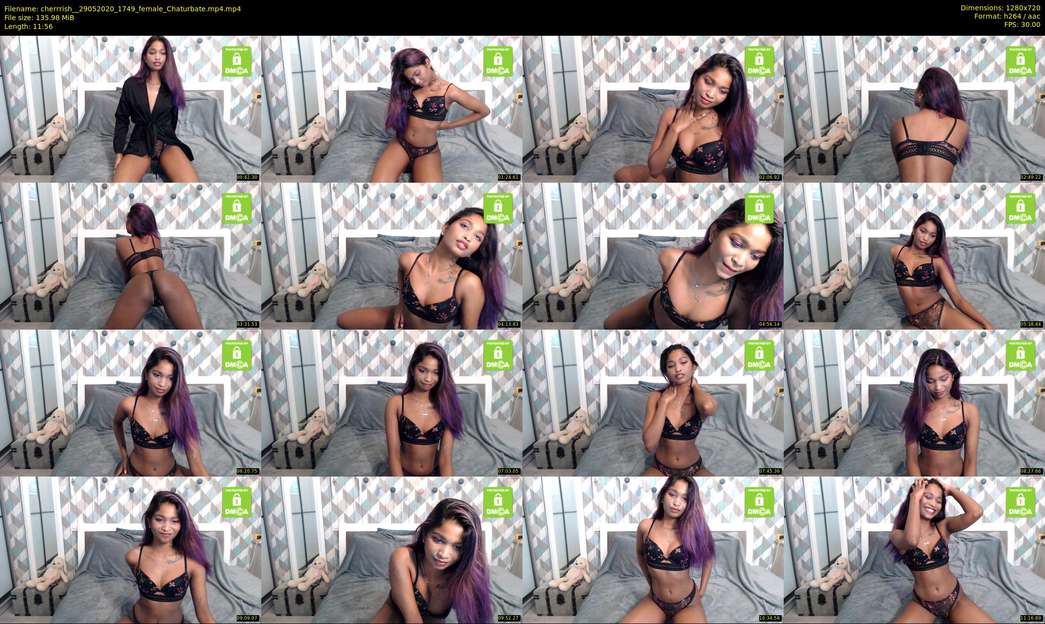 cherrrish_ — 12 minute Chaturbate female cam show recording, 720p, May 29, 2020