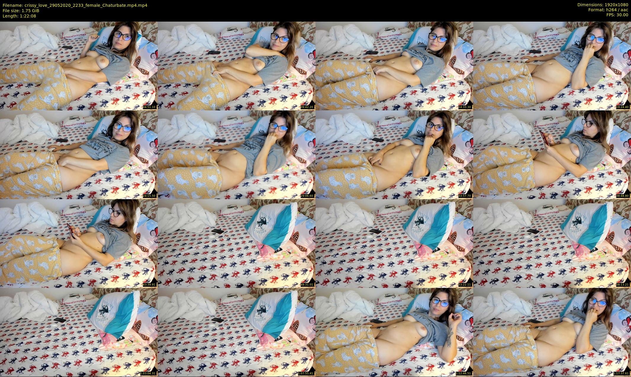 crissy_love — 83 minute Chaturbate female cam show recording, 1080p, May 29, 2020