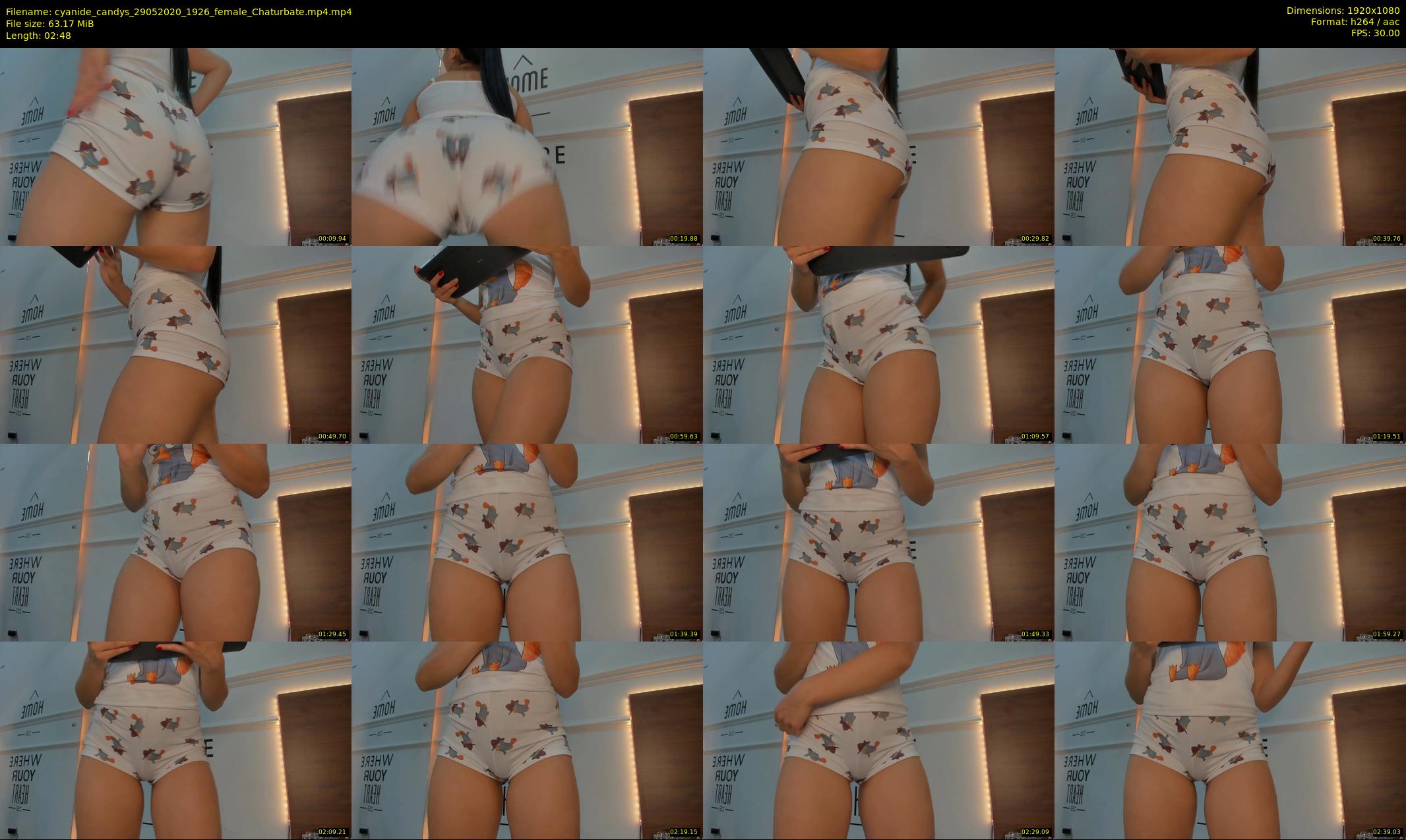 cyanide_candys — 3 minute Chaturbate female cam show recording, 1080p, May 29, 2020