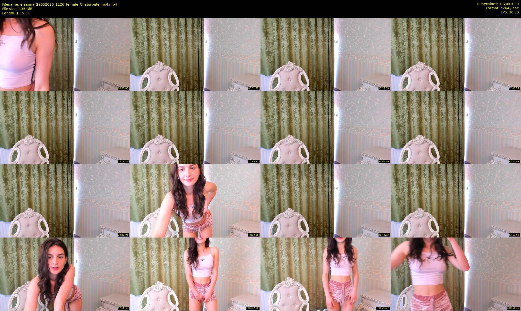 elaanna — 76 minute Chaturbate female cam show recording, 1080p, May 29, 2020