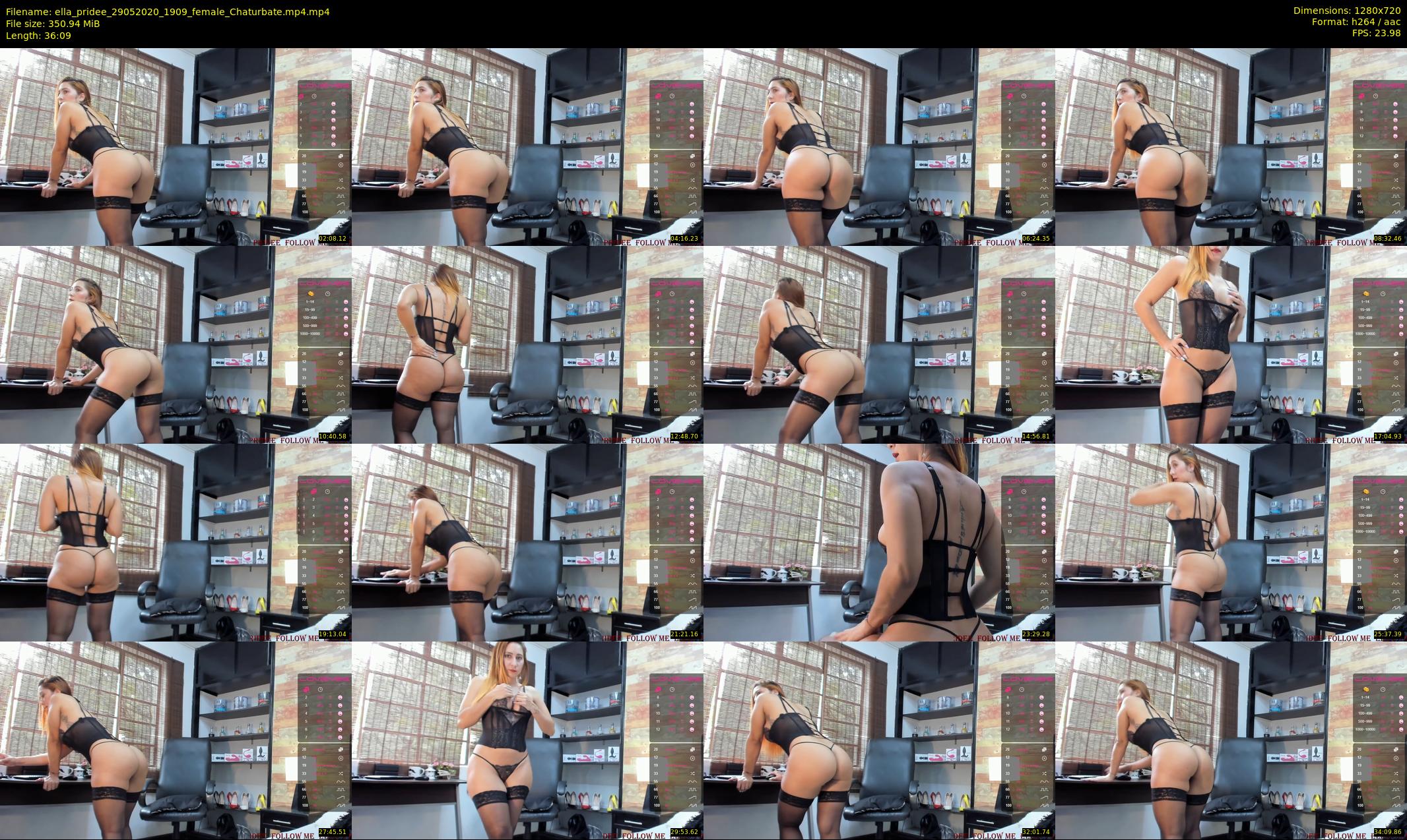 ella_pridee — 37 minute Chaturbate female cam show recording, 720p, May 29, 2020