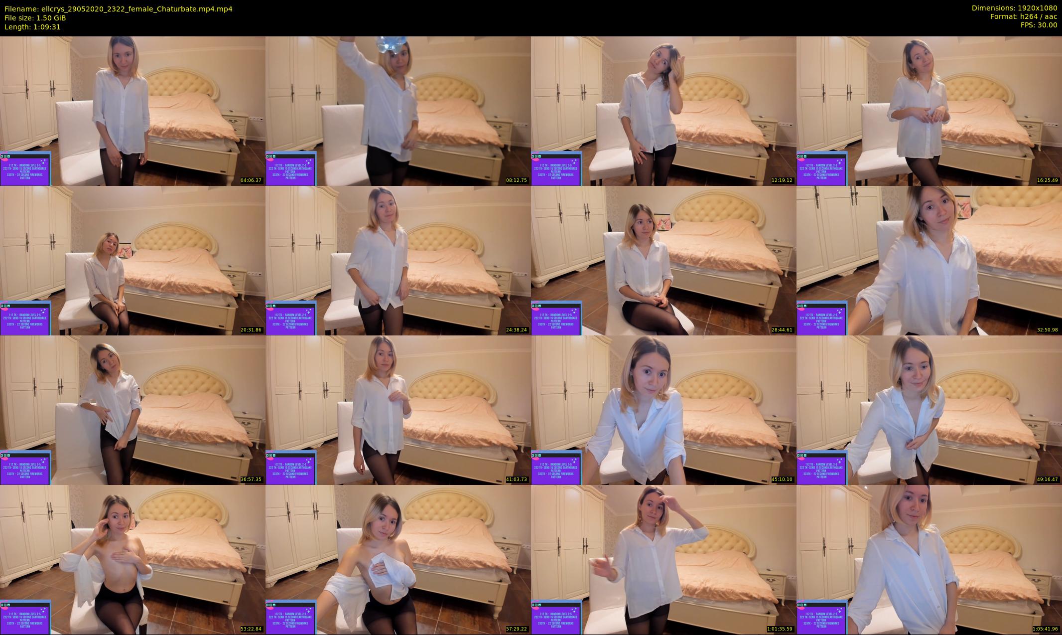 ellcrys — 70 minute Chaturbate couple cam show recording, 1080p, May 29, 2020