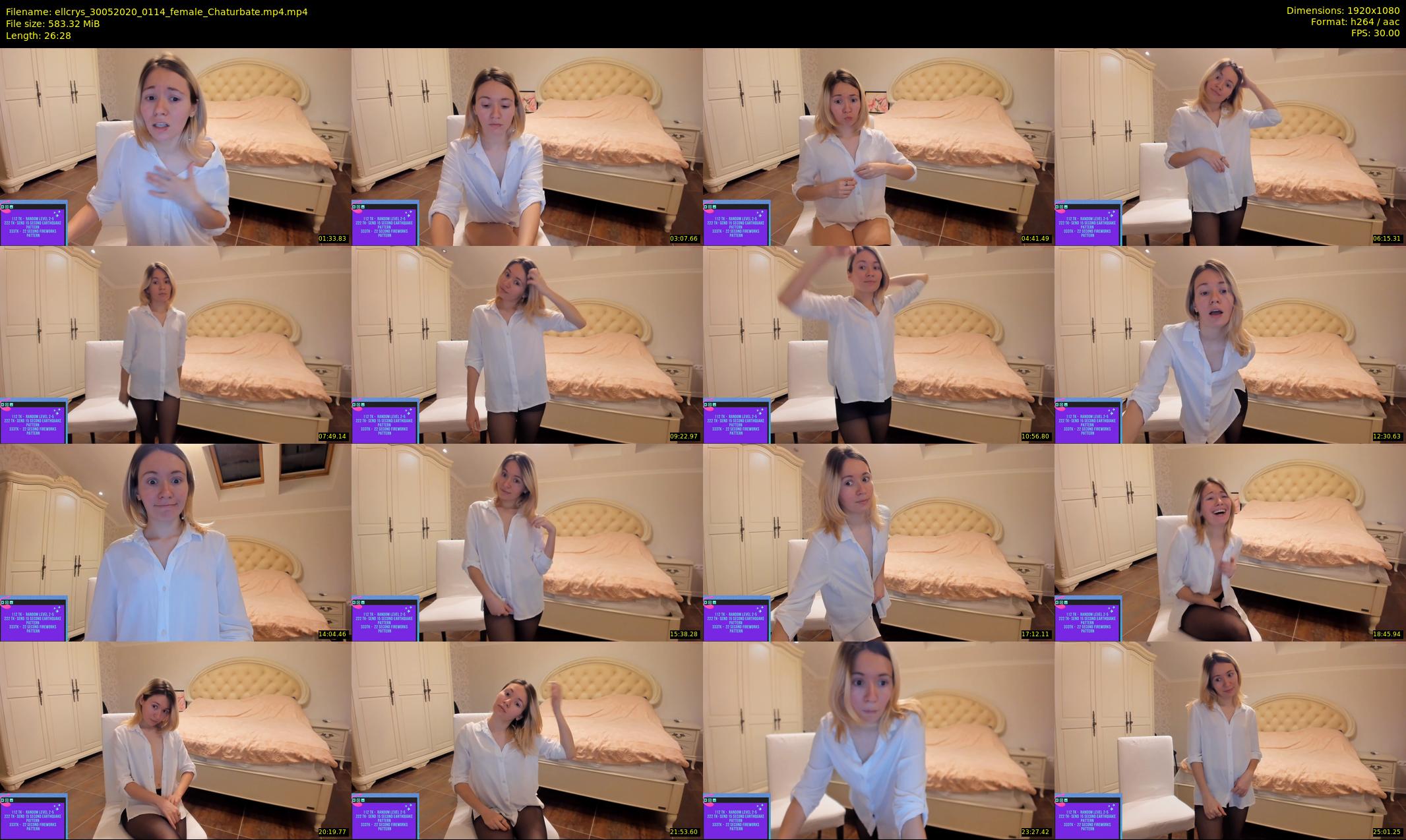 ellcrys — 27 minute Chaturbate couple cam show recording, 1080p, May 30, 2020