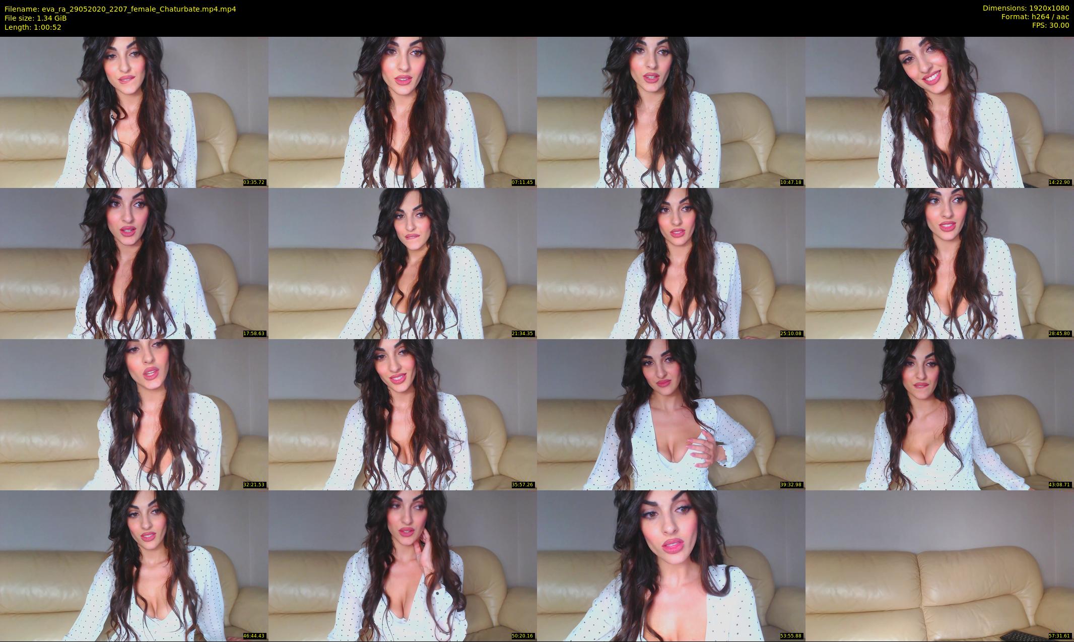 eva_ra — 61 minute Chaturbate female cam show recording, 1080p, May 29, 2020