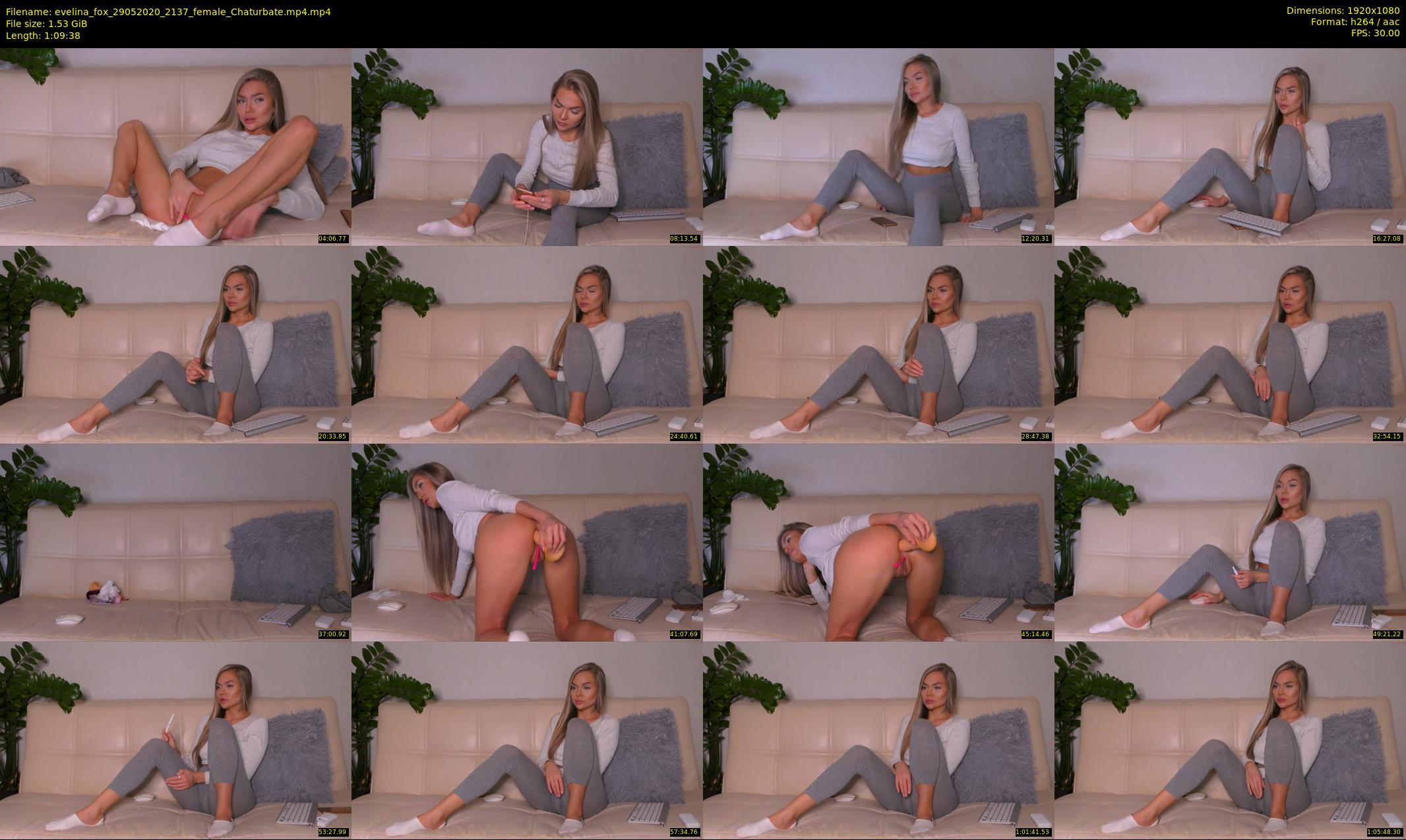 evelina_fox — 70 minute Chaturbate female cam show recording, 1080p, May 29, 2020