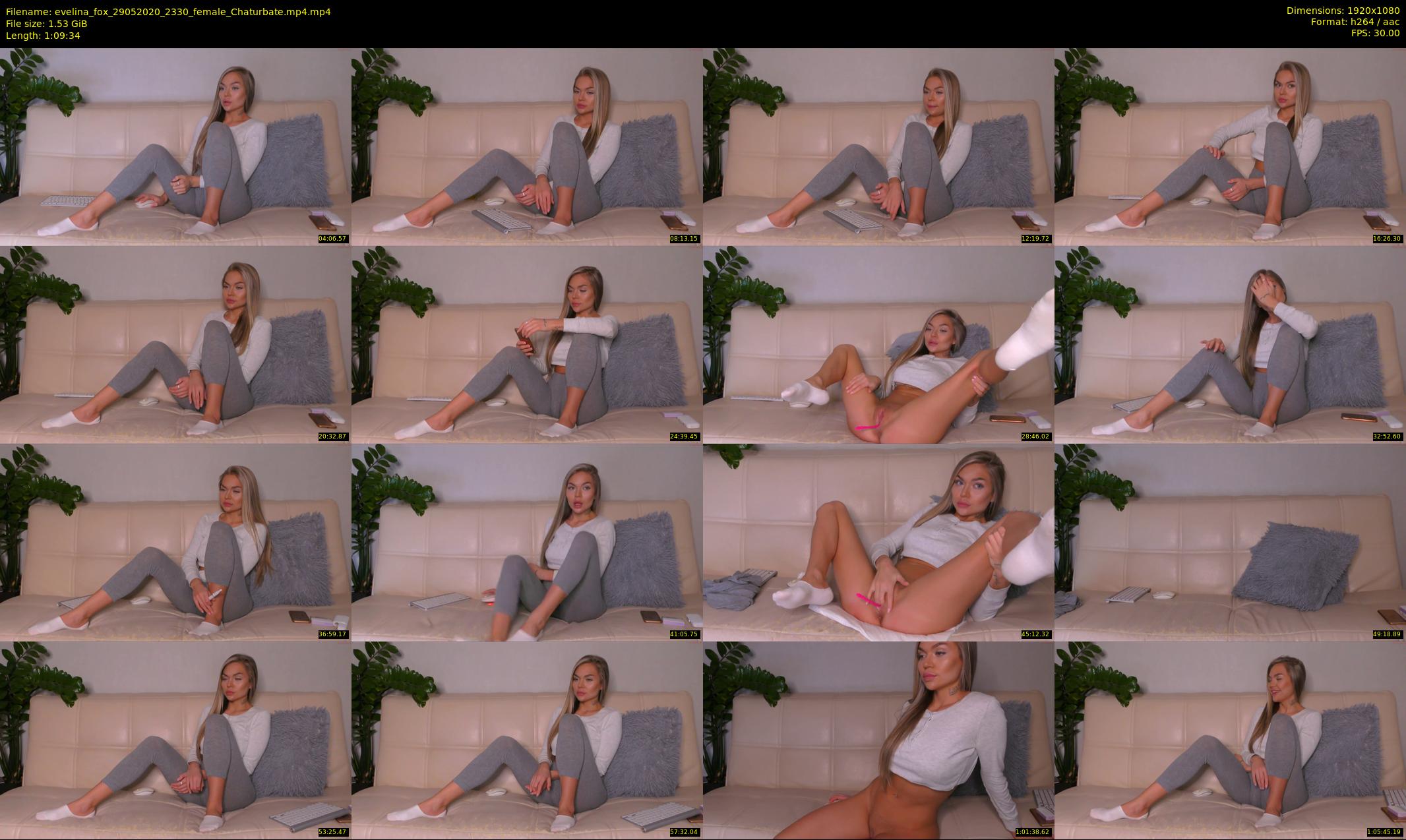 evelina_fox — 70 minute Chaturbate female cam show recording, 1080p, May 29, 2020