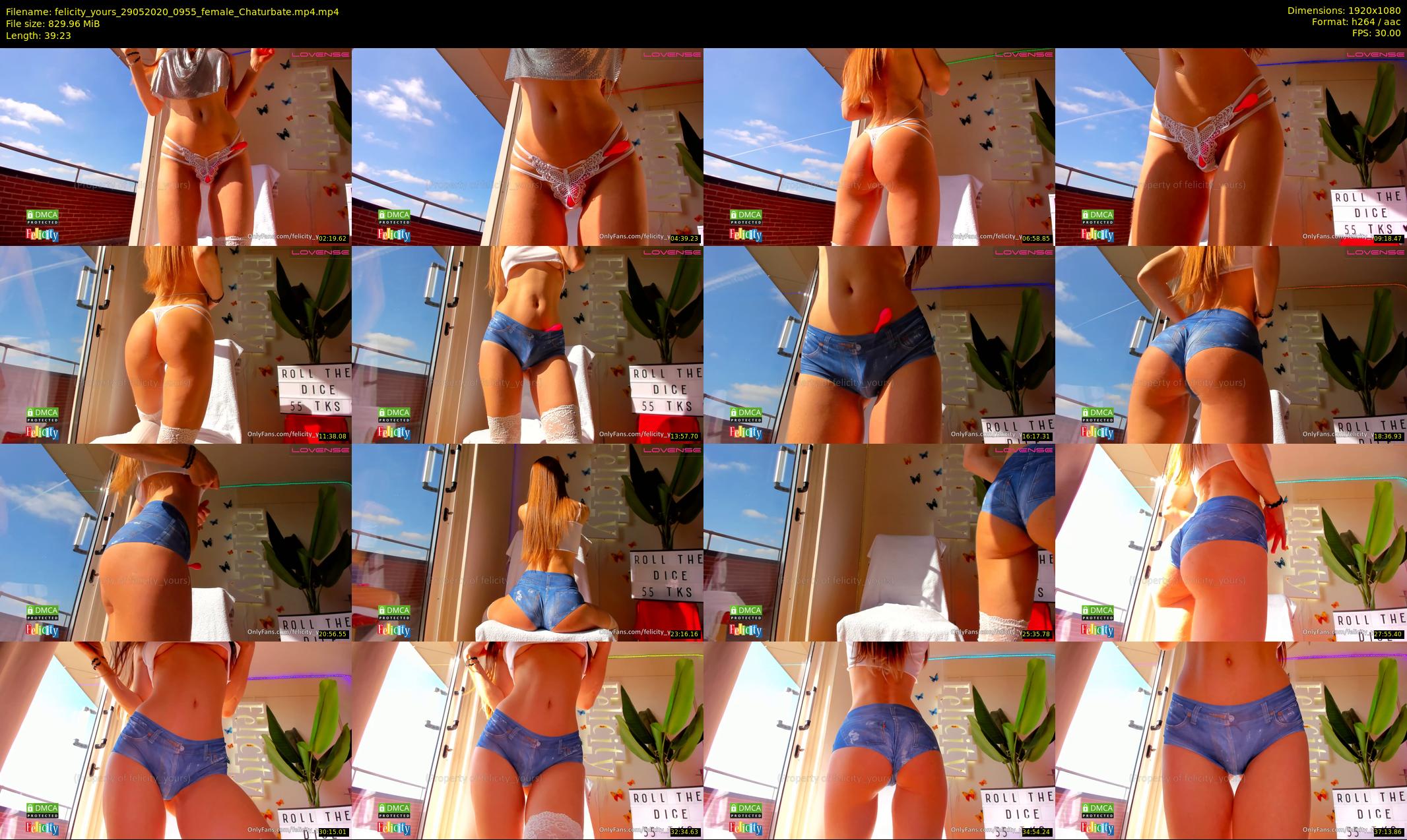 felicity_yours — 40 minute Chaturbate female cam show recording, 1080p, May 29, 2020