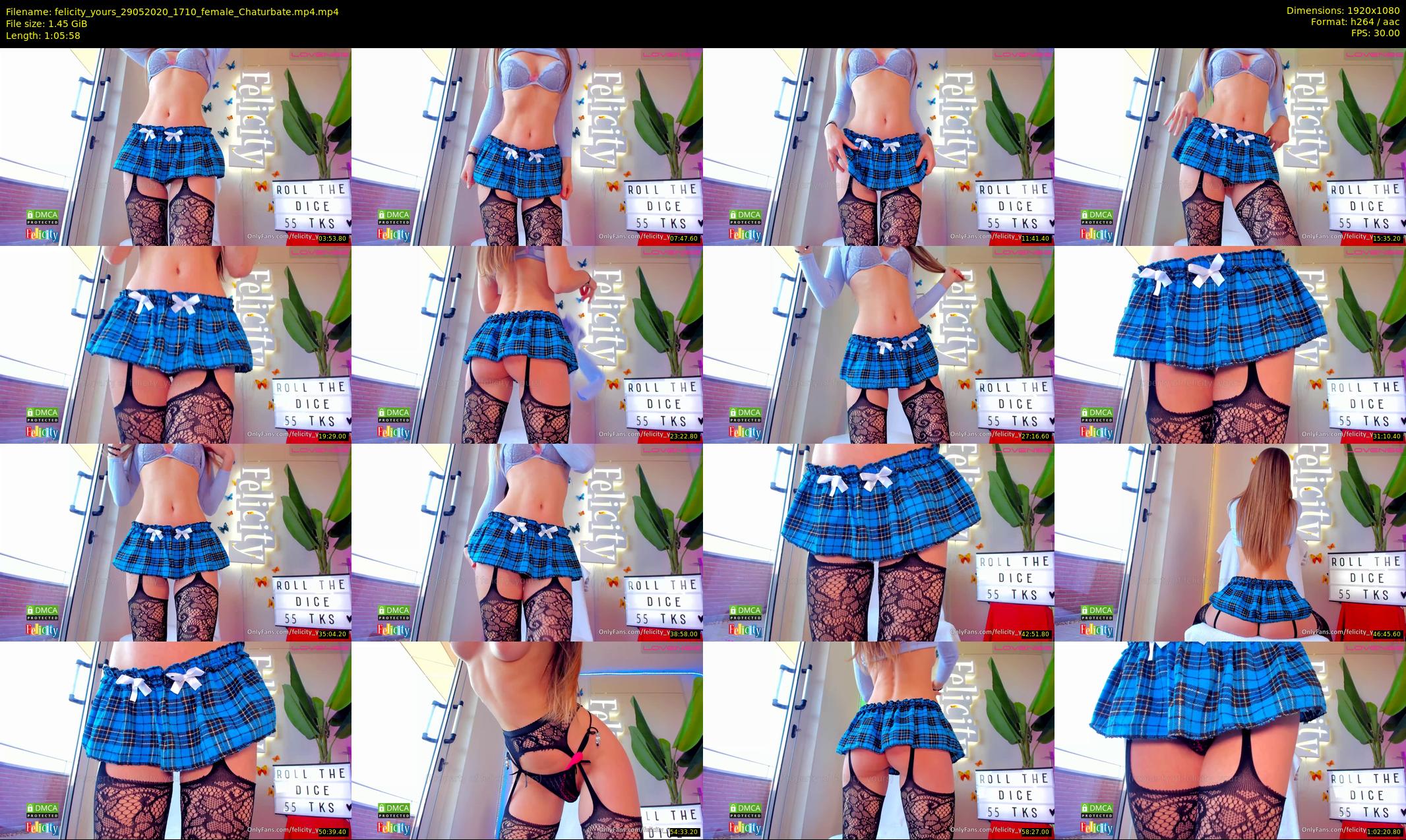 felicity_yours — 66 minute Chaturbate female cam show recording, 1080p, May 29, 2020