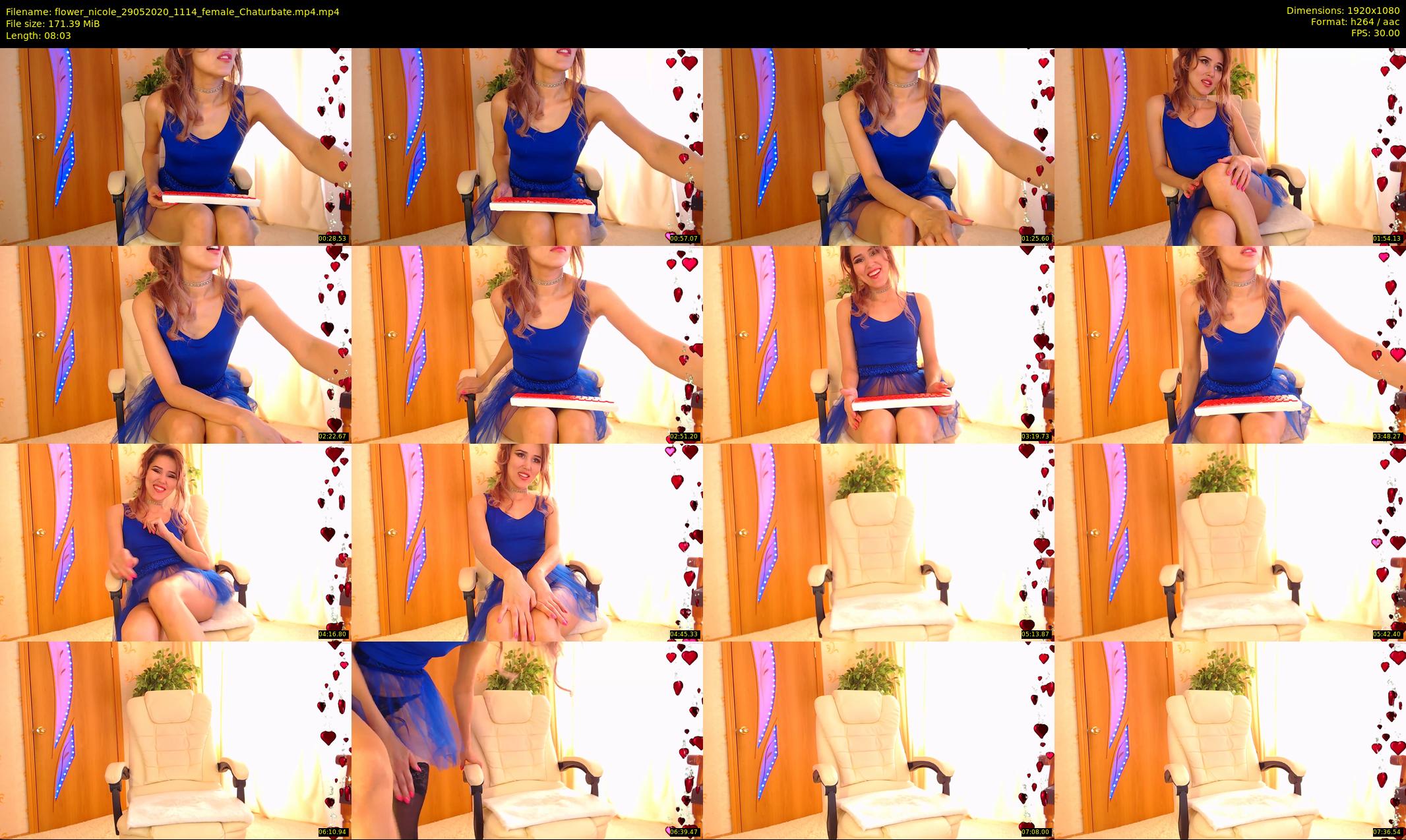 flower_nicole — 9 minute Chaturbate female cam show recording, 1080p, May 29, 2020