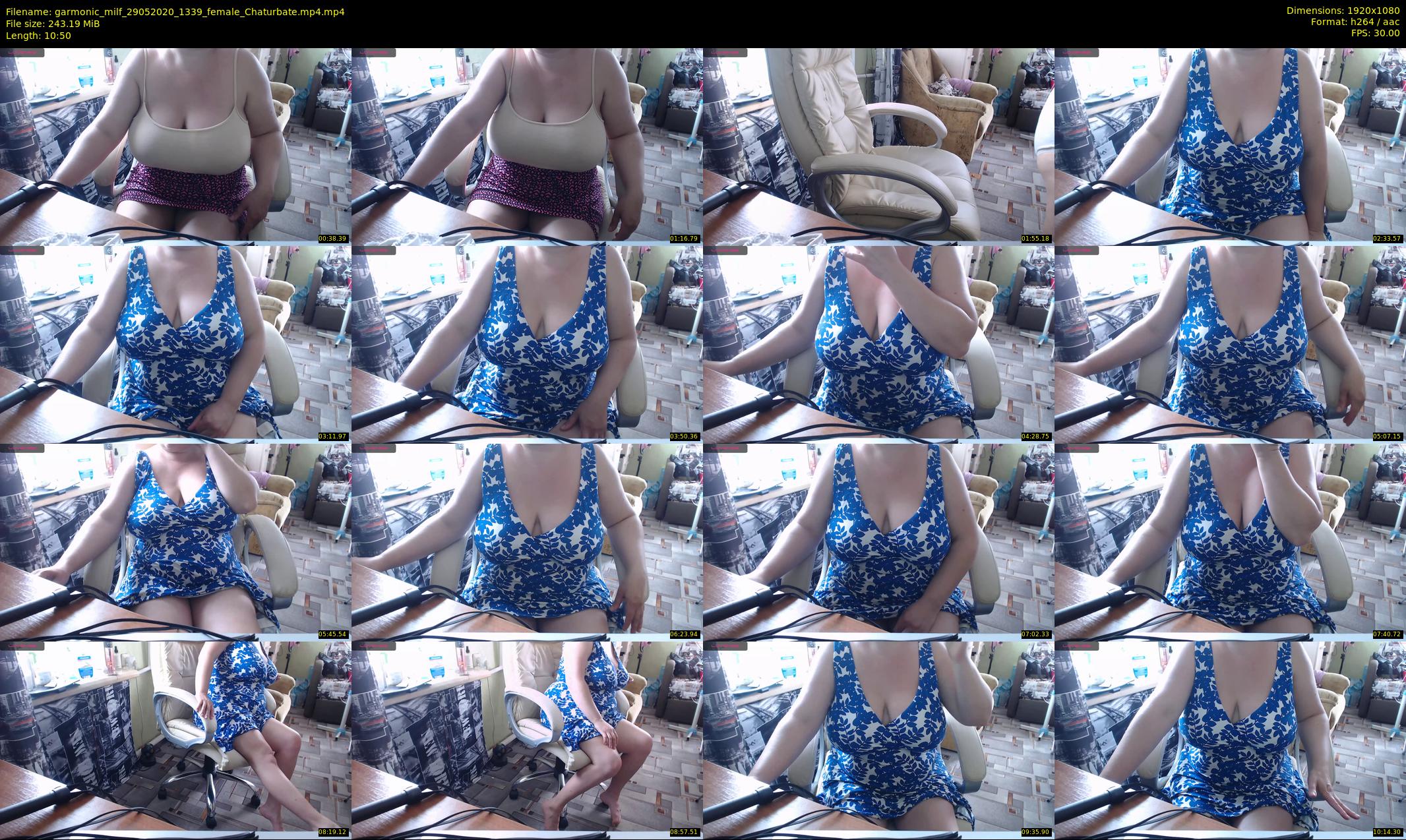 garmonic_milf — 11 minute Chaturbate female cam show recording, 1080p, May 29, 2020