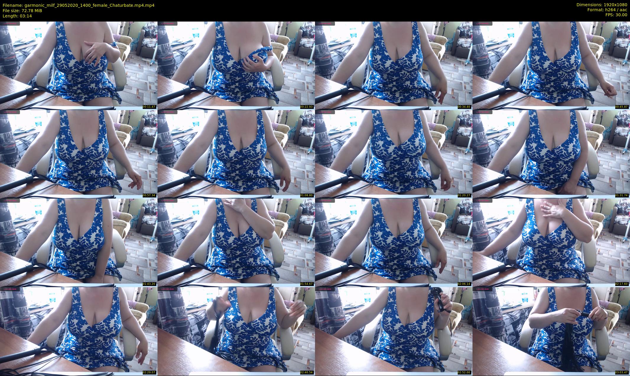 garmonic_milf — 4 minute Chaturbate female cam show recording, 1080p, May 29, 2020
