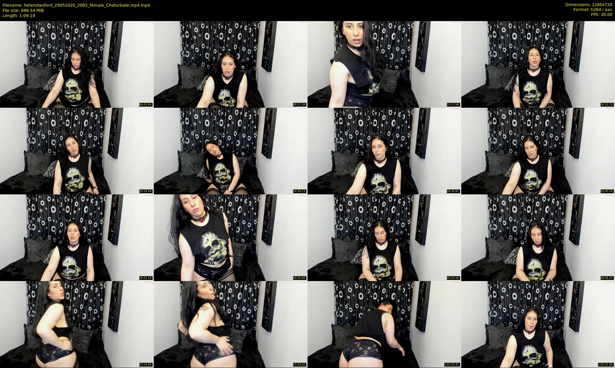 helenstanford — 70 minute Chaturbate female cam show recording, 720p, May 29, 2020