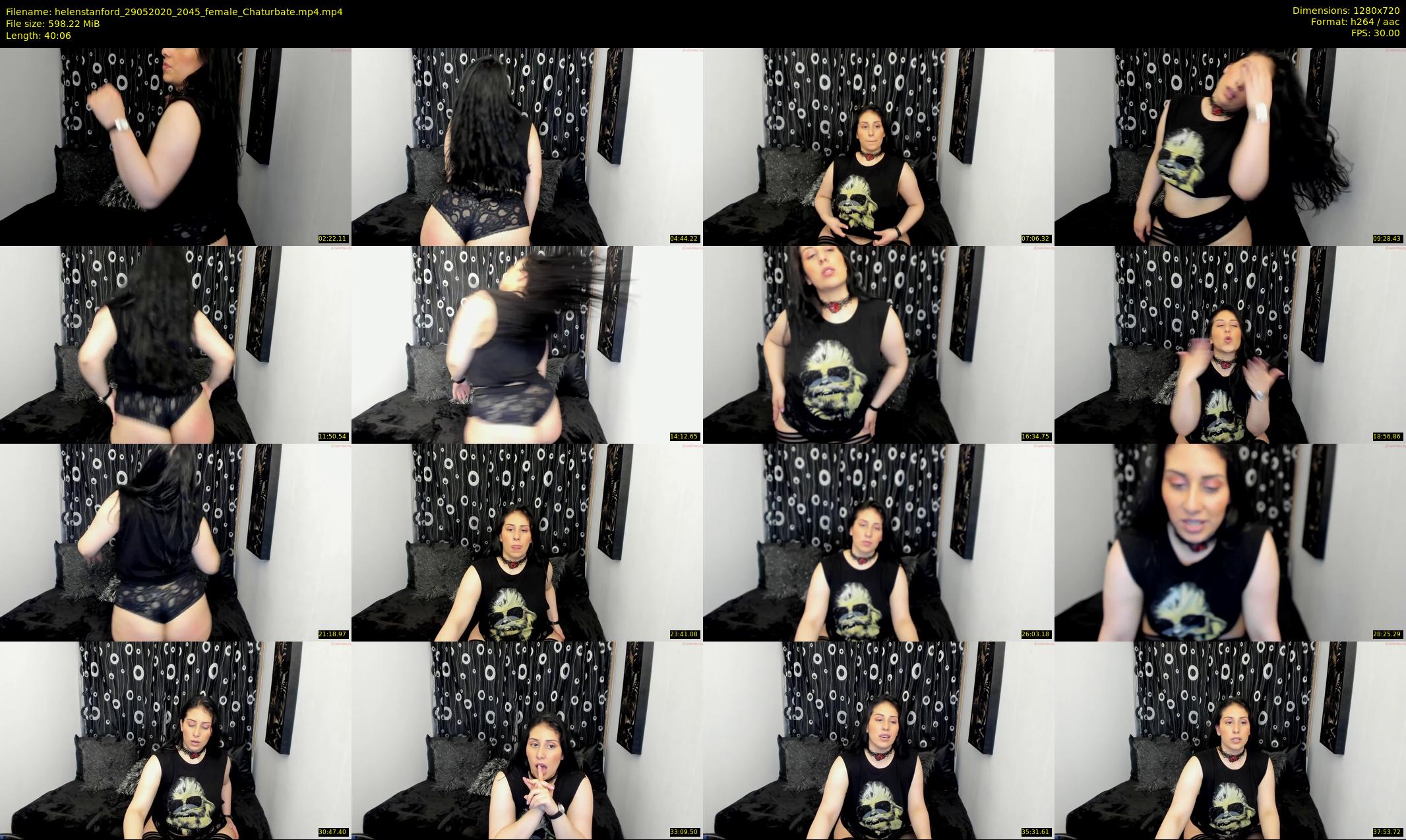 helenstanford — 41 minute Chaturbate female cam show recording, 720p, May 29, 2020