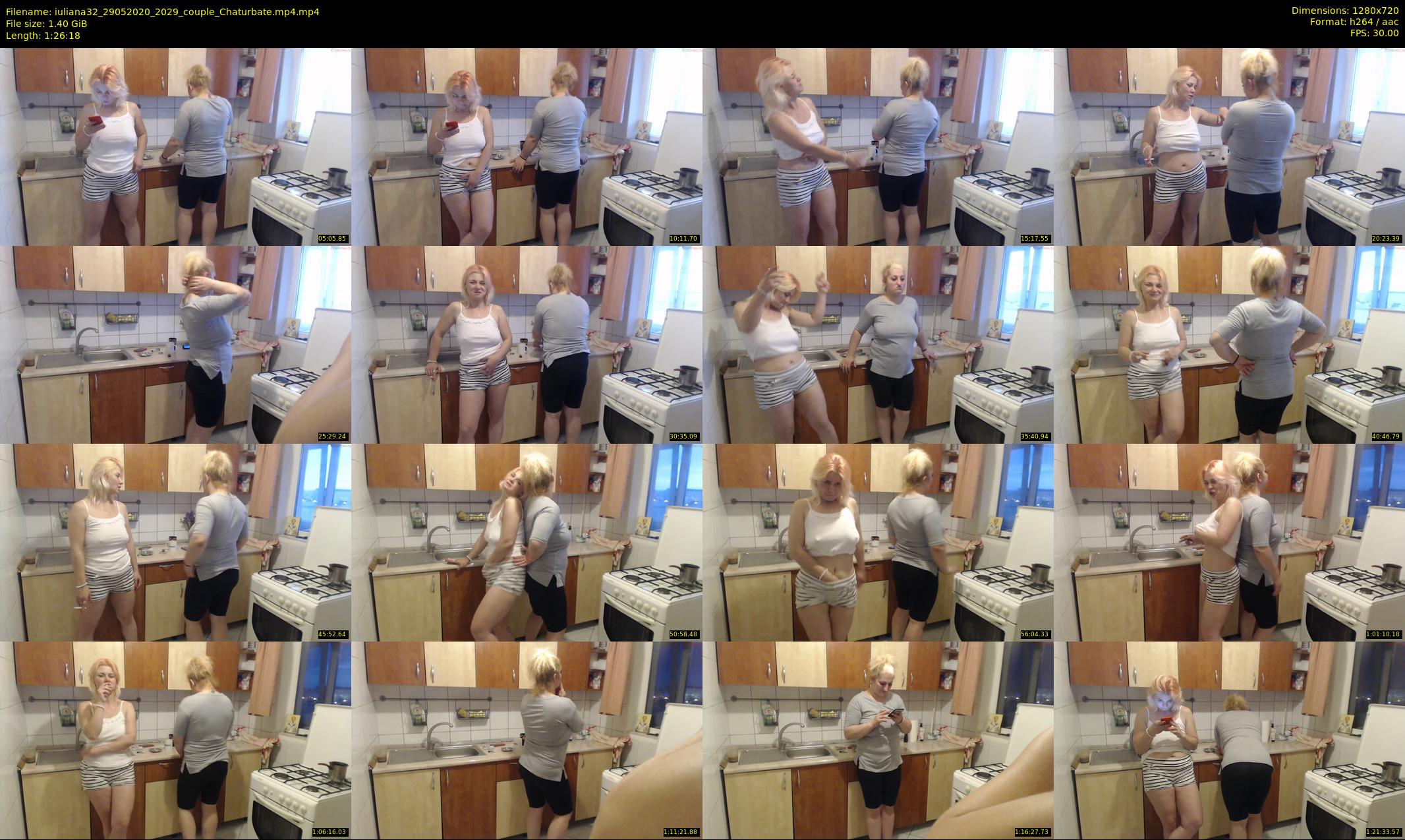 iuliana32 — 87 minute Chaturbate couple cam show recording, 720p, May 29, 2020