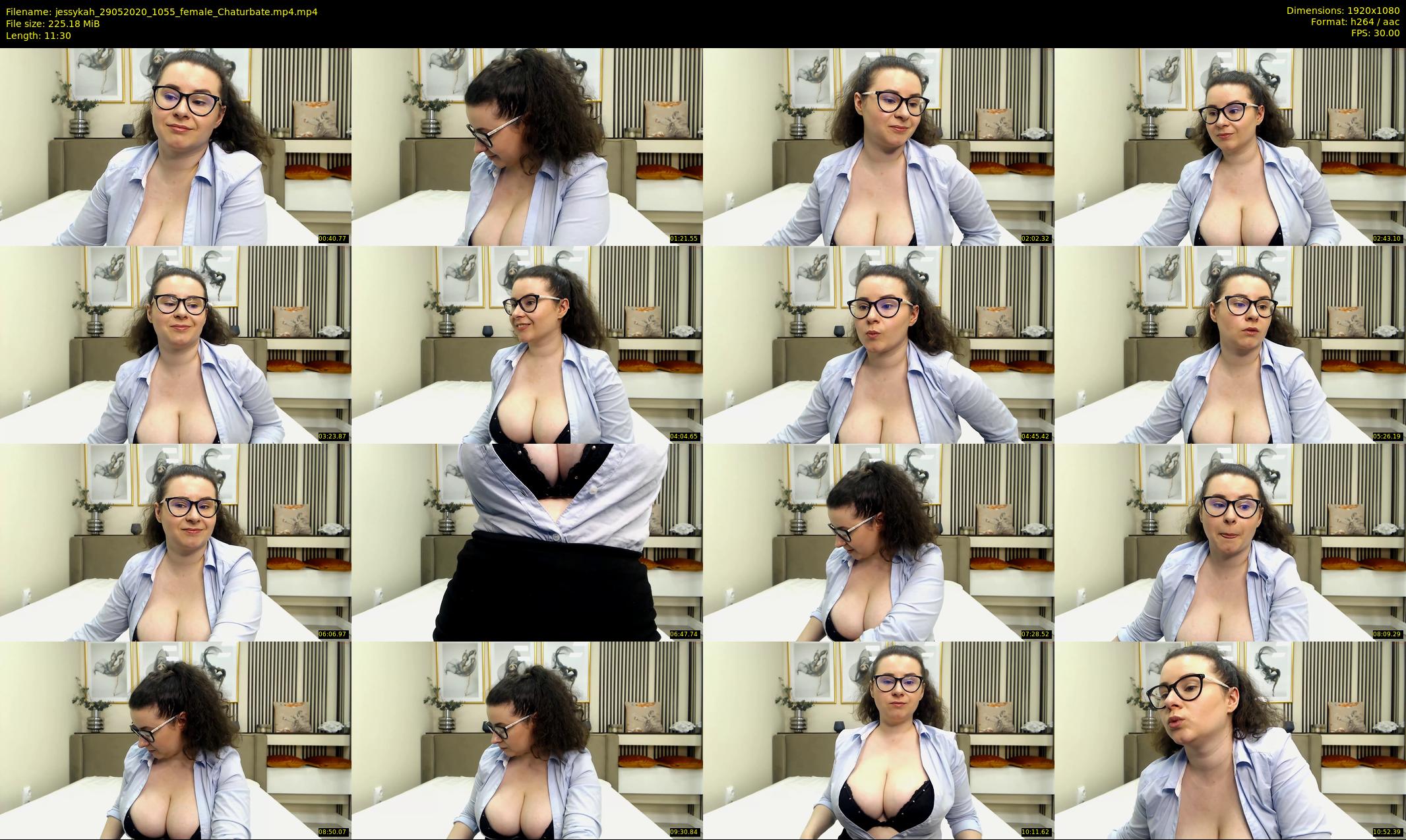 jessykah — 12 minute Chaturbate female cam show recording, 1080p, May 29, 2020