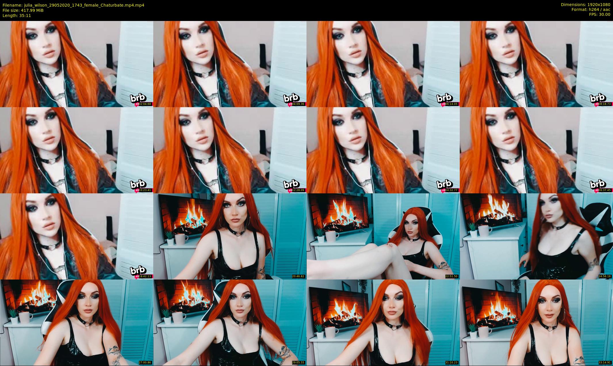 julia_wilson — 36 minute Chaturbate female cam show recording, 1080p, May 29, 2020