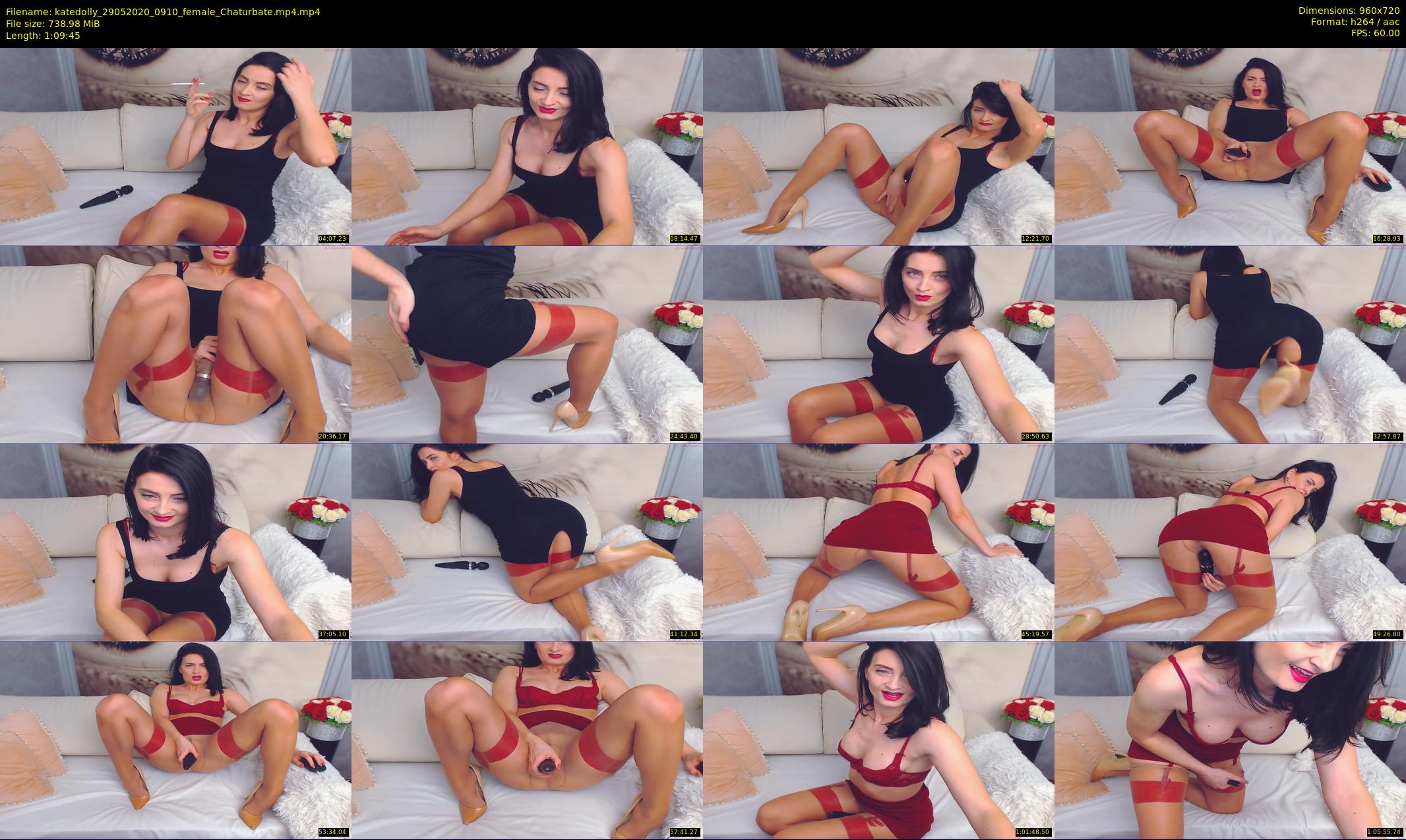katedolly — 70 minute Chaturbate female cam show recording, 720p, May 29, 2020
