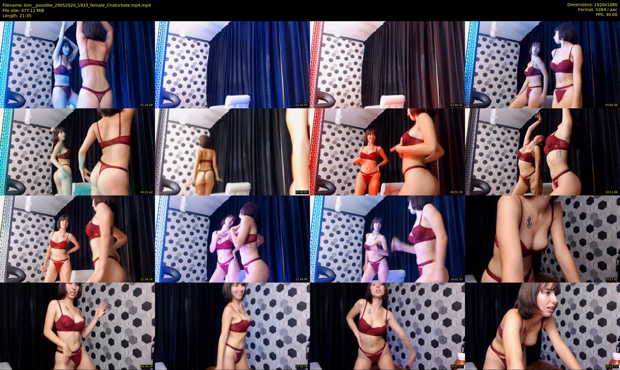 kim__possible — 22 minute Chaturbate female cam show recording, 1080p, May 29, 2020