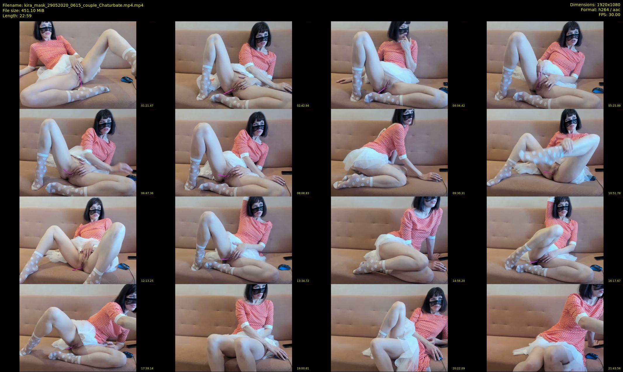 kira_mask — 23 minute Chaturbate couple cam show recording, 1080p, May 29, 2020
