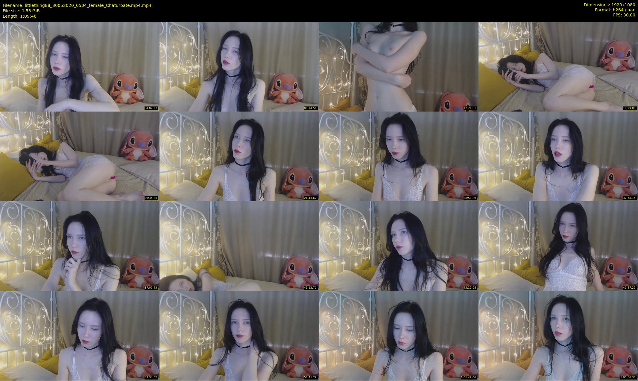 littlething88 — 70 minute Chaturbate female cam show recording, 1080p, May 30, 2020