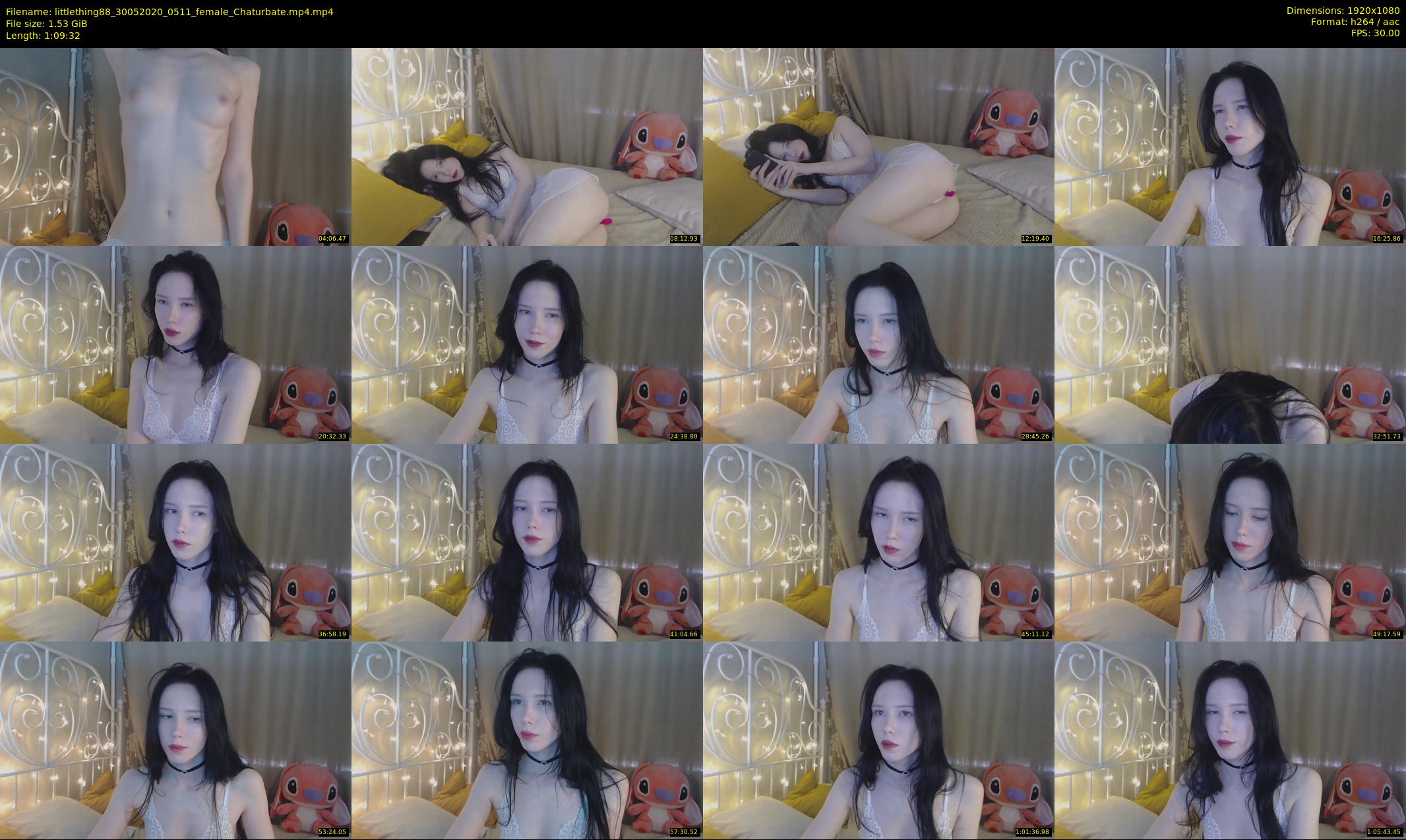 littlething88 — 70 minute Chaturbate female cam show recording, 1080p, May 30, 2020