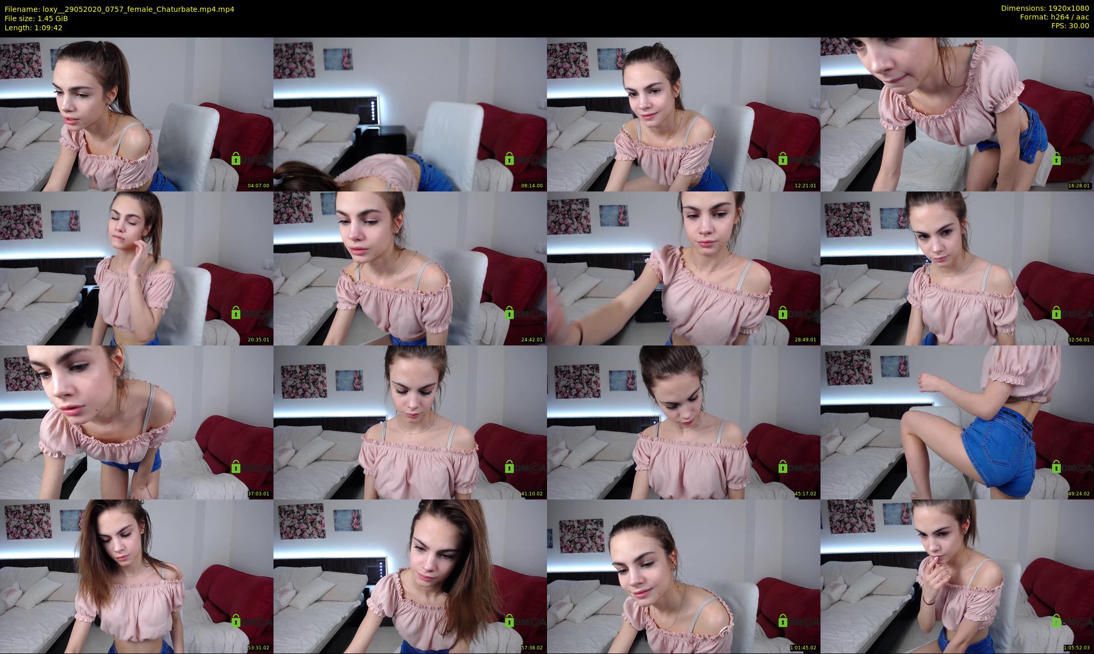 loxy_ — 70 minute Chaturbate female cam show recording, 1080p, May 29, 2020