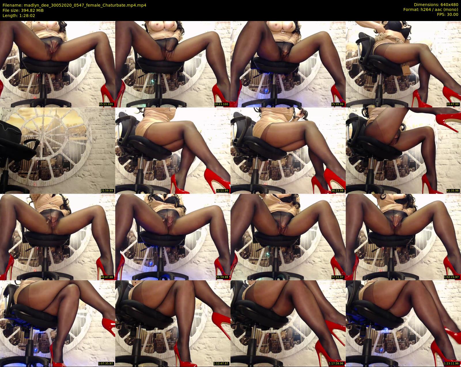 madlyn_dee — 89 minute Chaturbate female cam show recording, 480p, May 30, 2020