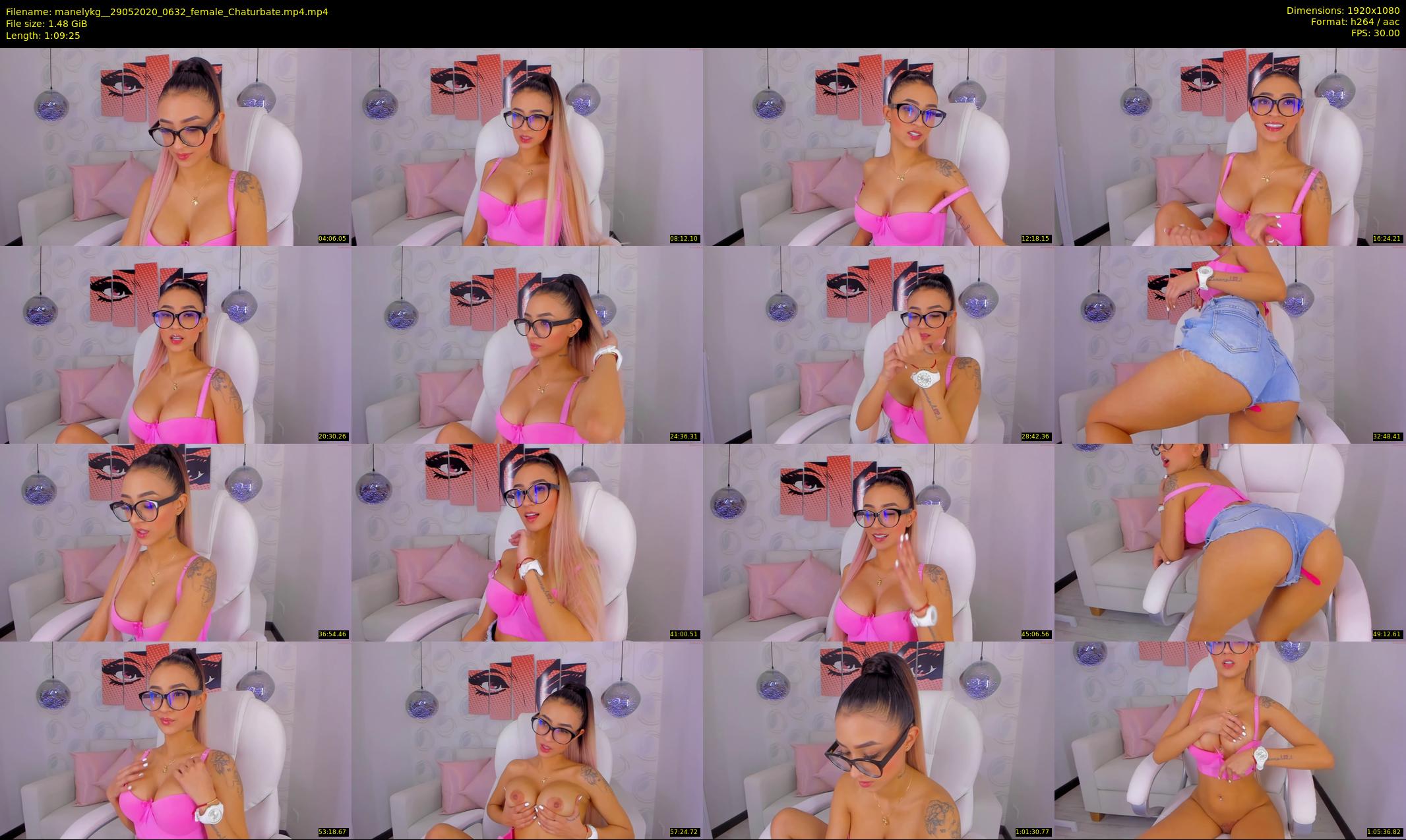 manelykg_ — 70 minute Chaturbate female cam show recording, 1080p, May 29, 2020