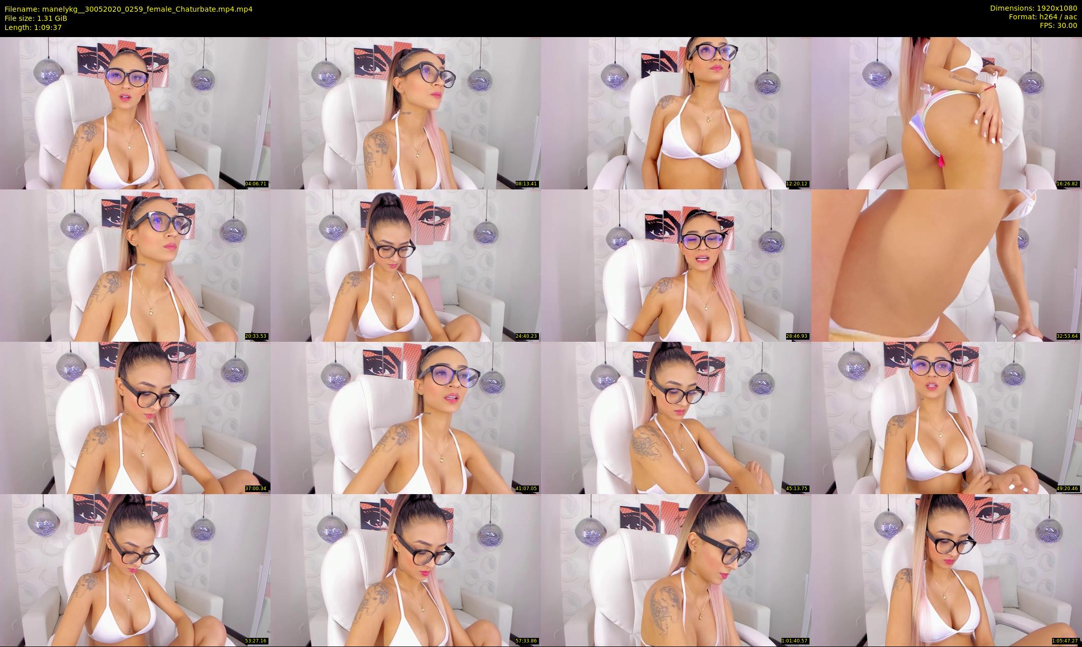 manelykg_ — 70 minute Chaturbate female cam show recording, 1080p, May 30, 2020