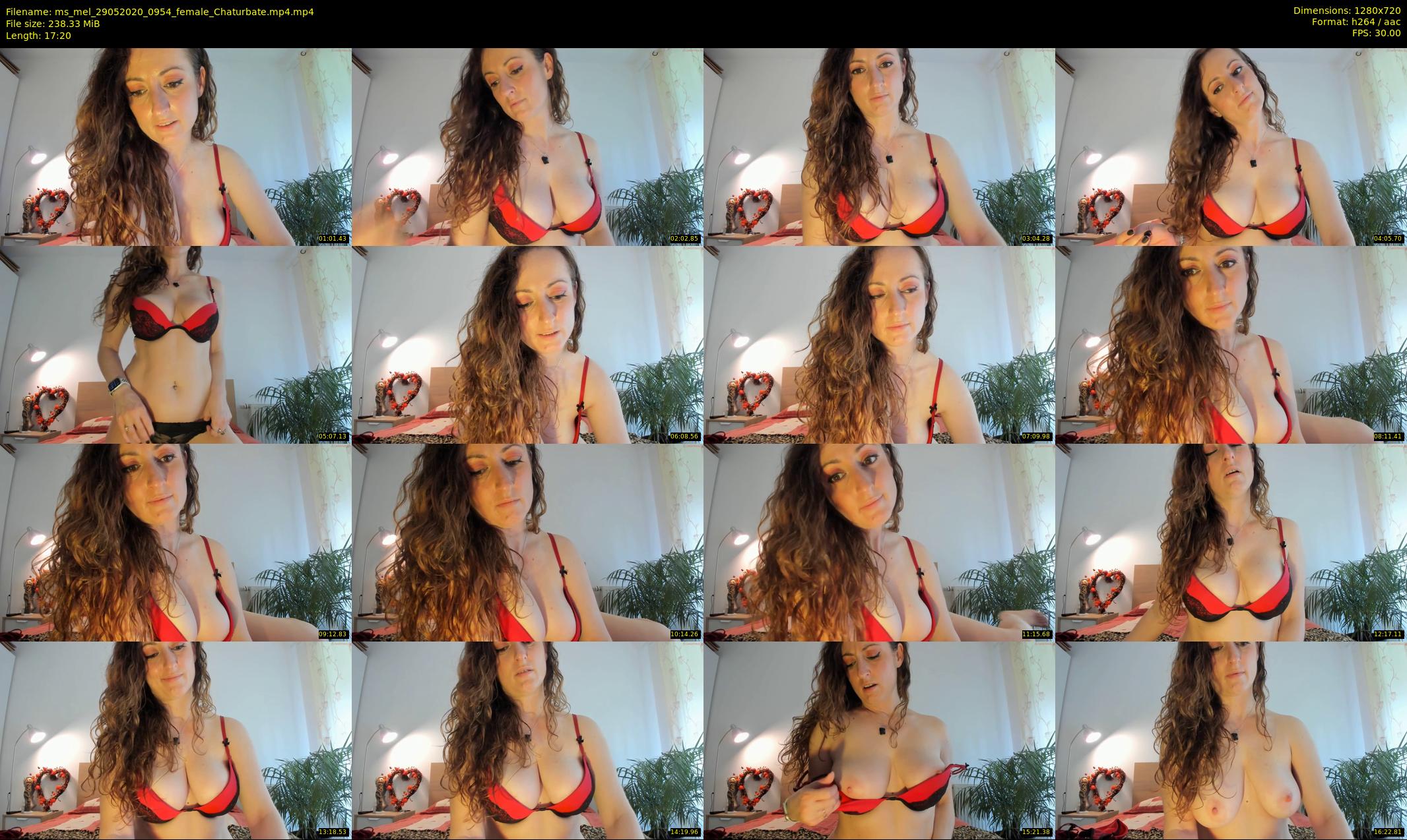 ms_mel — 18 minute Chaturbate female cam show recording, 720p, May 29, 2020