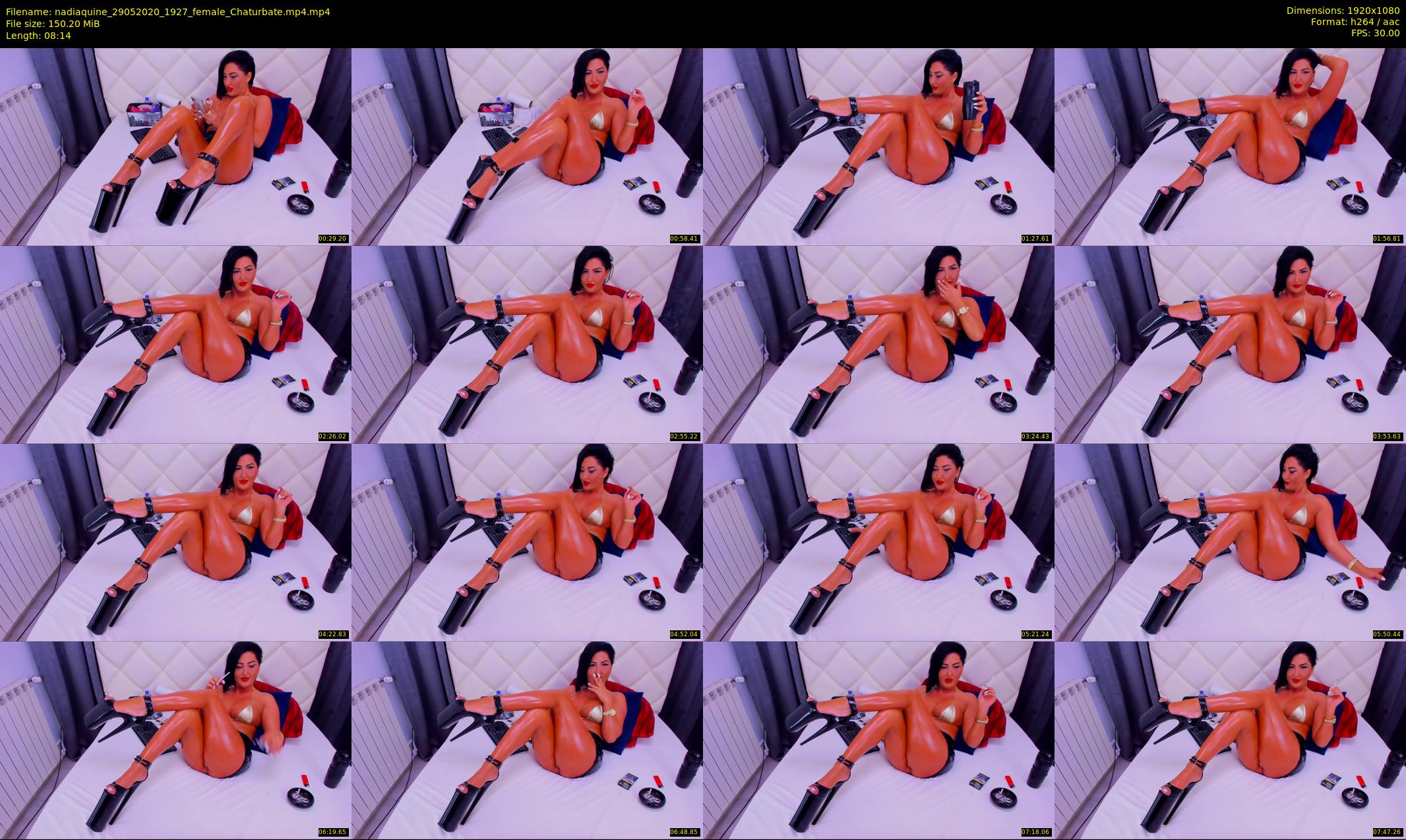 nadiaquine — 9 minute Chaturbate female cam show recording, 1080p, May 29, 2020