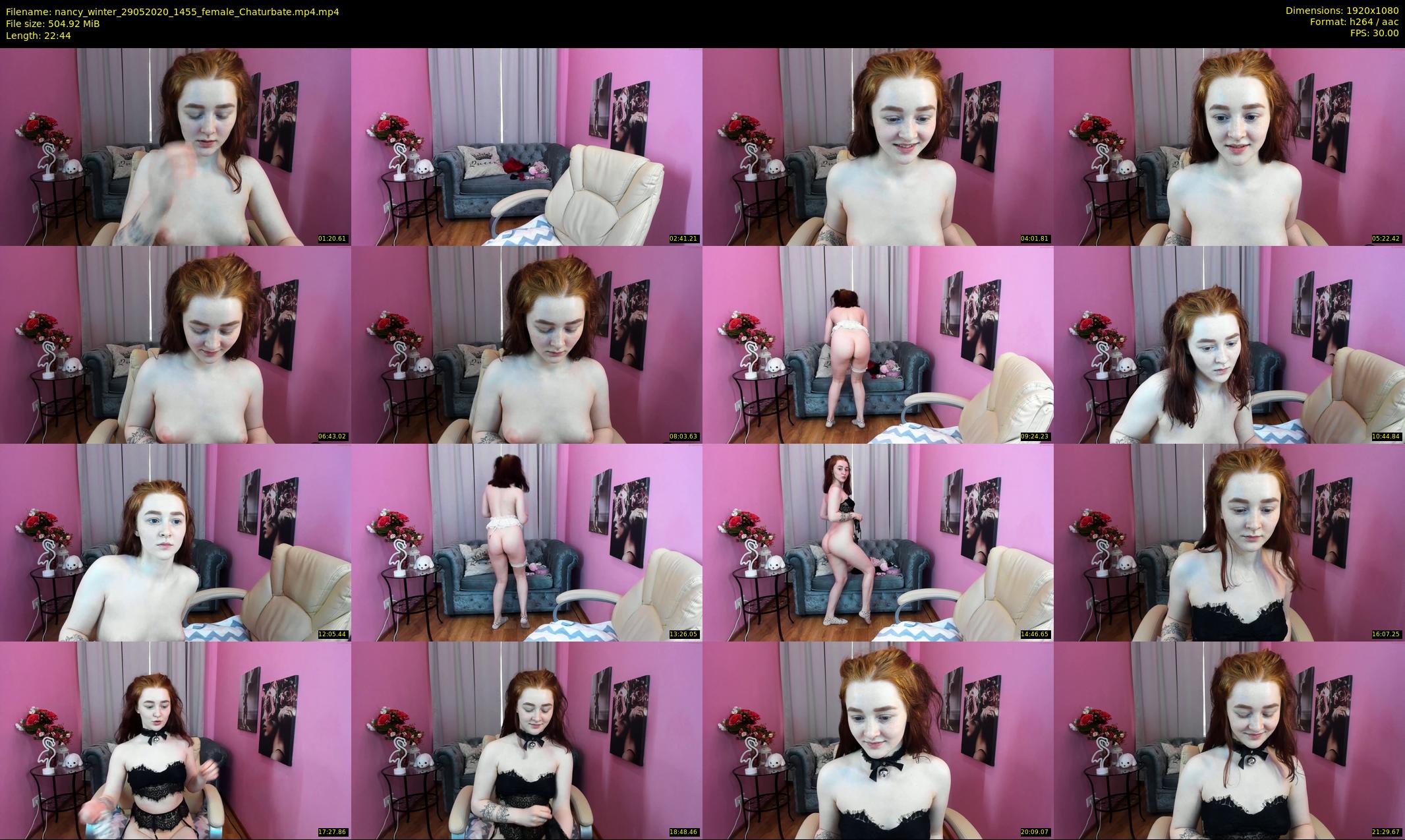 nancy_winter — 23 minute Chaturbate female cam show recording, 1080p, May 29, 2020