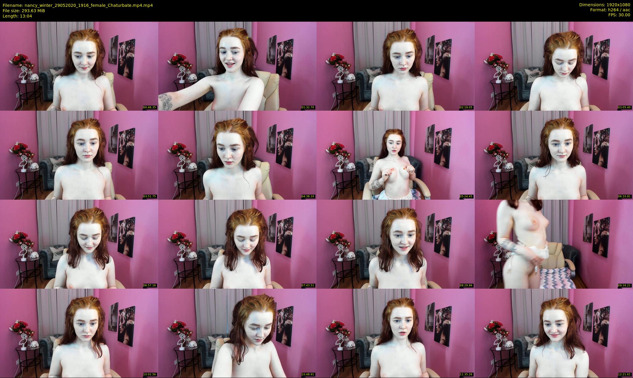nancy_winter — 14 minute Chaturbate female cam show recording, 1080p, May 29, 2020