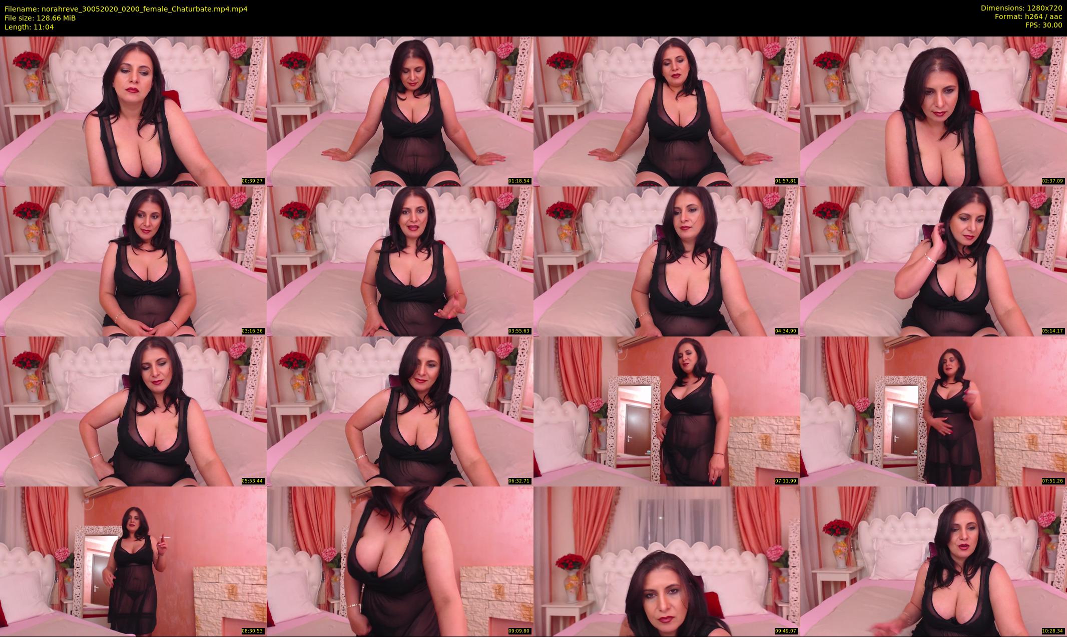 norahreve — 12 minute Chaturbate female cam show recording, 720p, May 30, 2020
