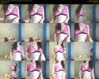 ohnicoleshine — 7 minute Chaturbate female cam show recording, 480p, May 29, 2020