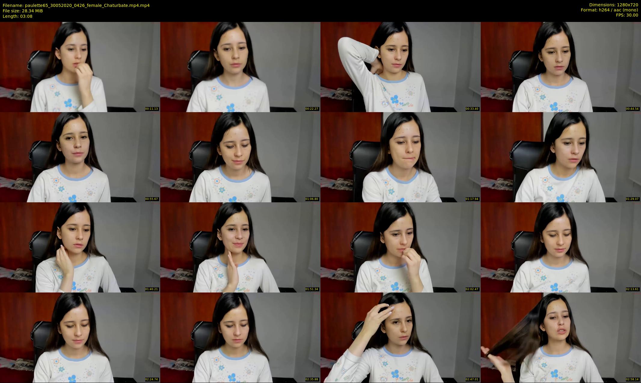 paulette65 — 4 minute Chaturbate female cam show recording, 720p, May 30, 2020