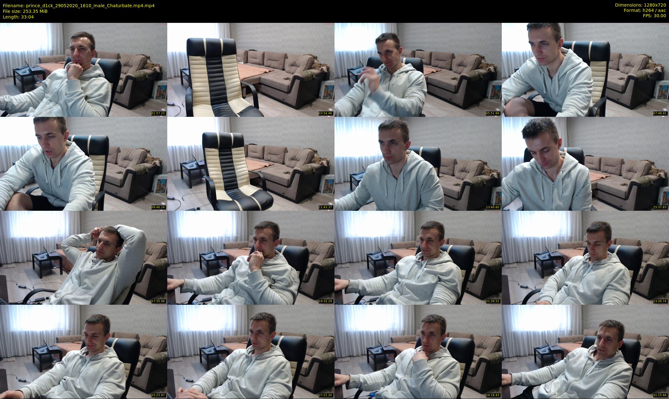 prince_d1ck — 34 minute Chaturbate male cam show recording, 720p, May 29, 2020